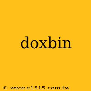 doxbin