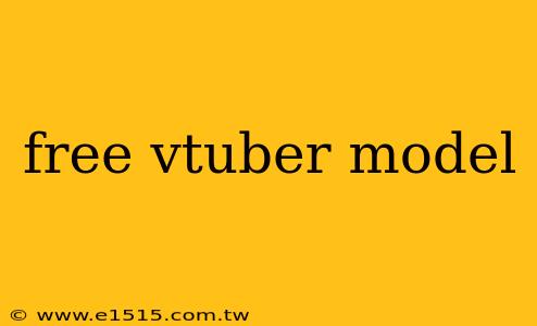 free vtuber model