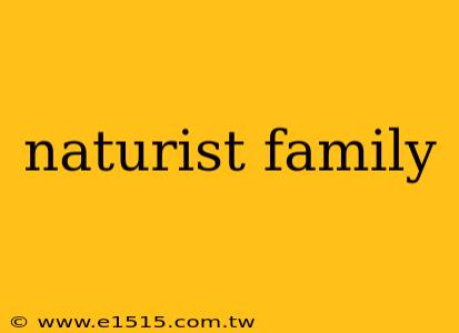 naturist family