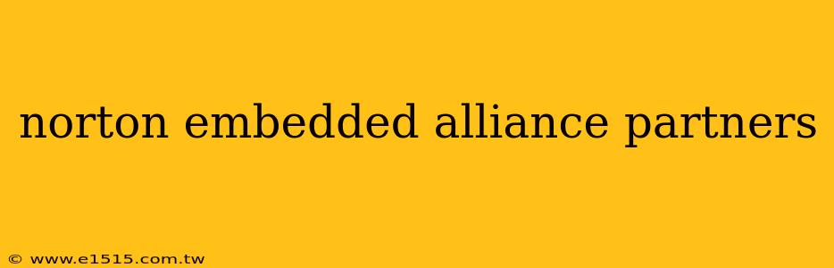 norton embedded alliance partners