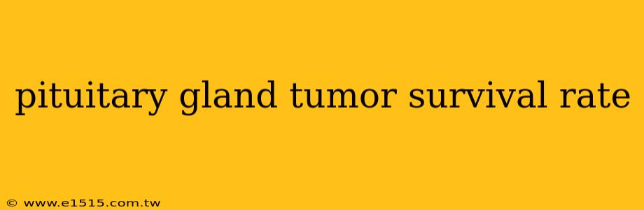 pituitary gland tumor survival rate