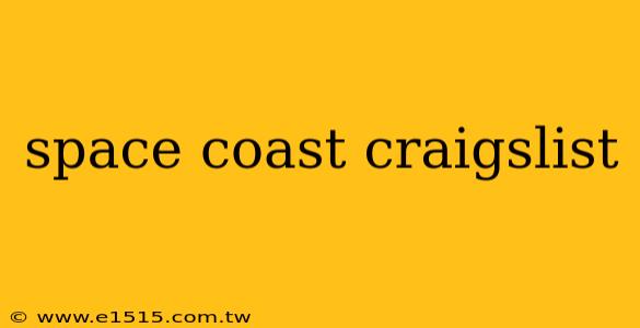 space coast craigslist