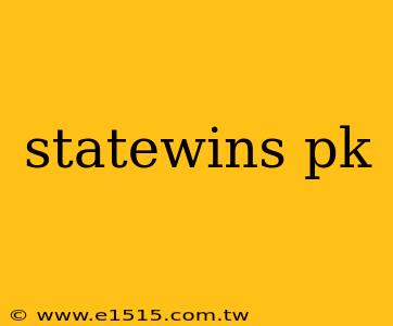 statewins pk