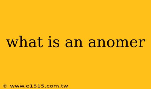 what is an anomer